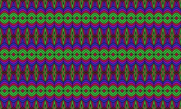 Amazing dynamic dynamic modern ethnic batik pattern full of colors