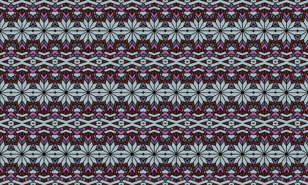 Amazing dynamic dynamic modern ethnic batik pattern full of colors