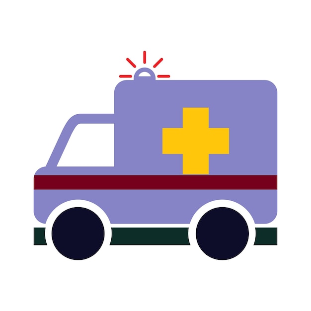 ambulance icon vector design templates