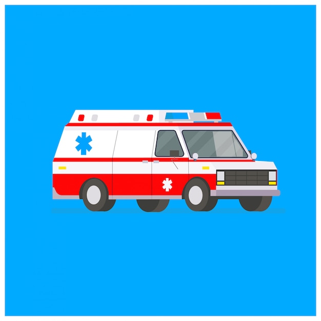 Ambulance Illustration 