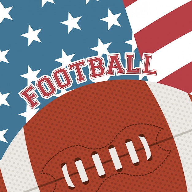 american football design