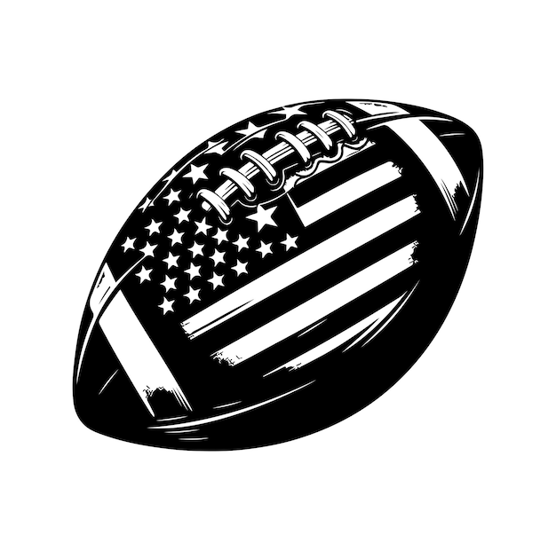 American football elements set