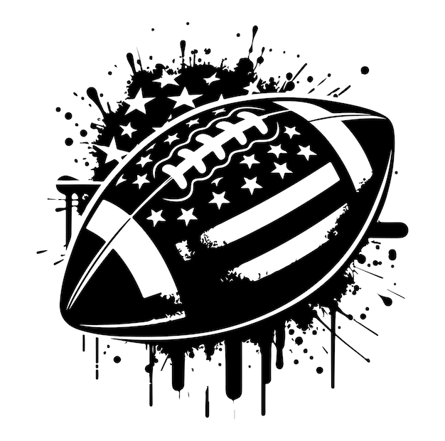 American football elements set