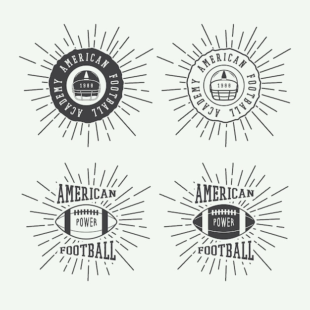 american football emblems