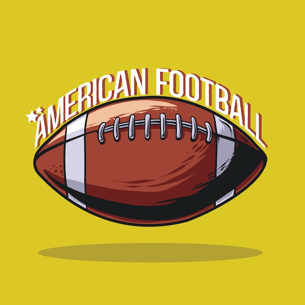 american football illustration