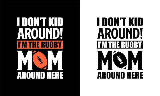 American football T shirt design, Rugby T shirt design