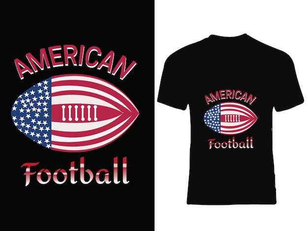 american football t shirt design