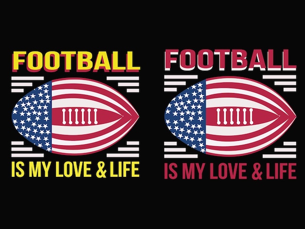 american football t shirt design