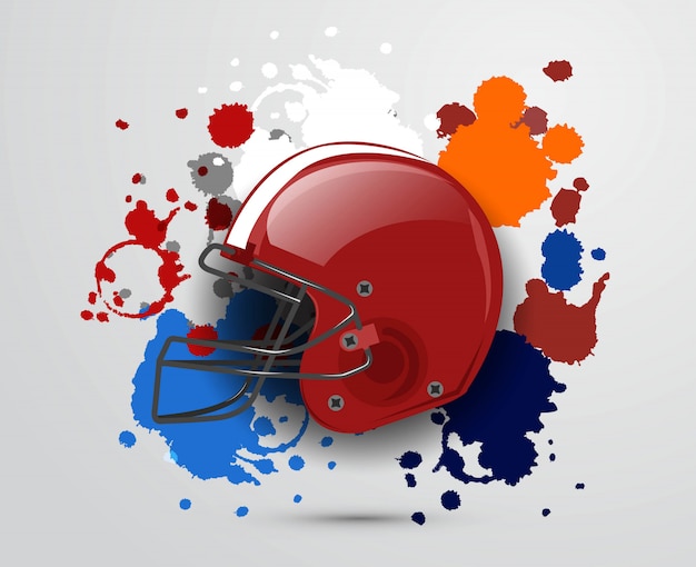 American Football Vector Design