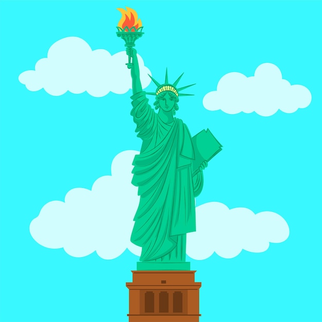 American statue of liberty