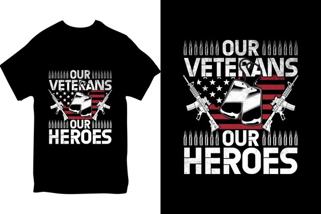 Vector american veteran tshirt design or us veteran tshirt design or us veteran poster design