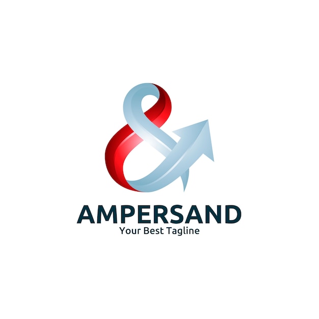 Ampersand Letter Logo Template