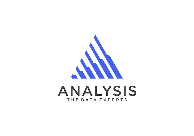 analysis data technology logo design templates