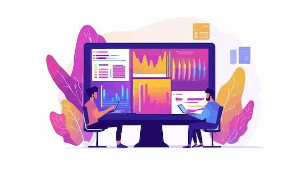 Vector analysis and monitoring concept evaluation by men