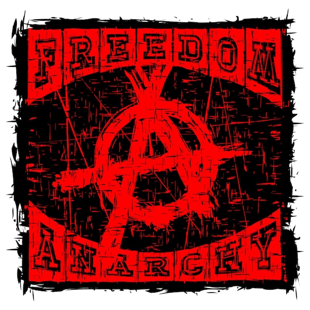 Vector anarchy tshirt design_1