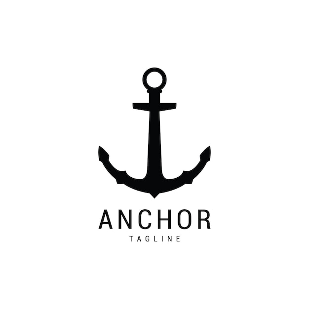 Anchor logo template vector icon illustration design premium vector premium vector Premium Vector