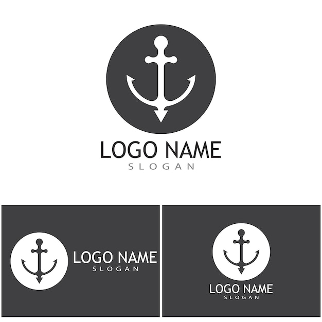 Anchor Logo Template vector symbol design