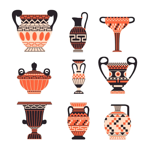 ancient greek vases collection