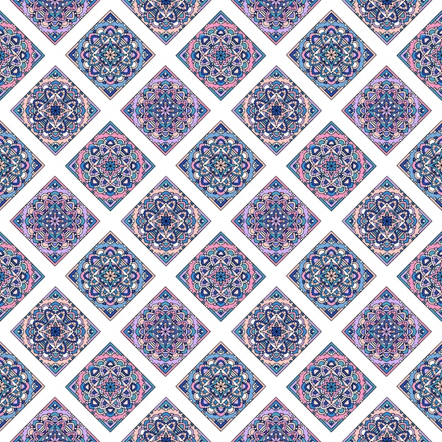 Ancient islamic seamless pattern. Vector illustration on white background