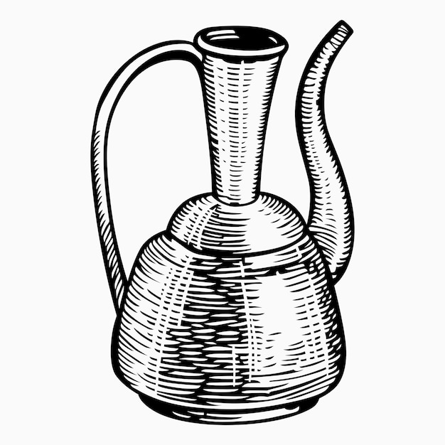 Vector ancient jug