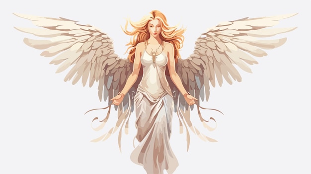 Angel Digital Design Vector Illustration EPS Graphic