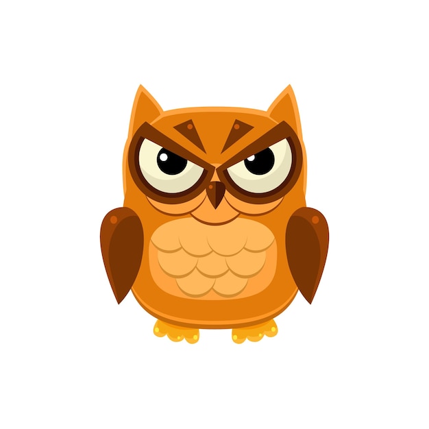 Angry Brown Owl