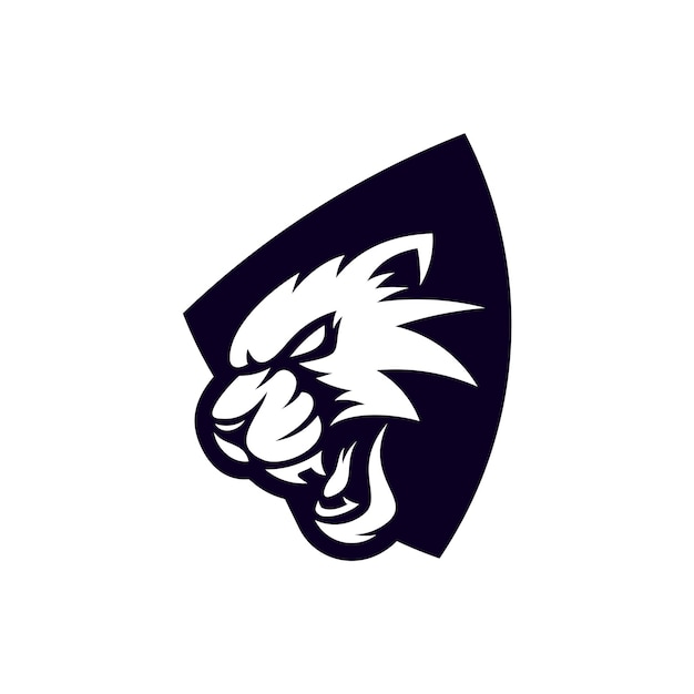 Angry jaguar leopard mascot esport logo designs