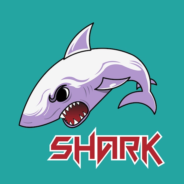 Angry Shark Logo