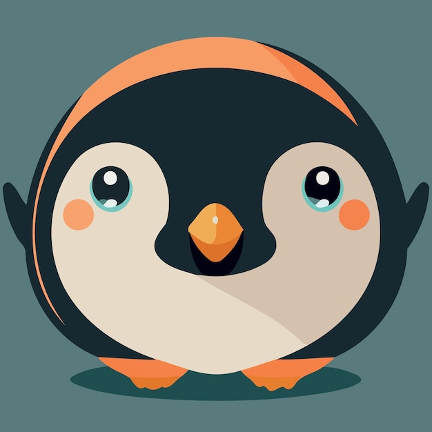 Animal bird cute common penguin