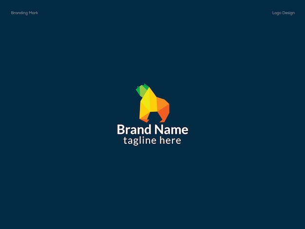 Animal brand logo design