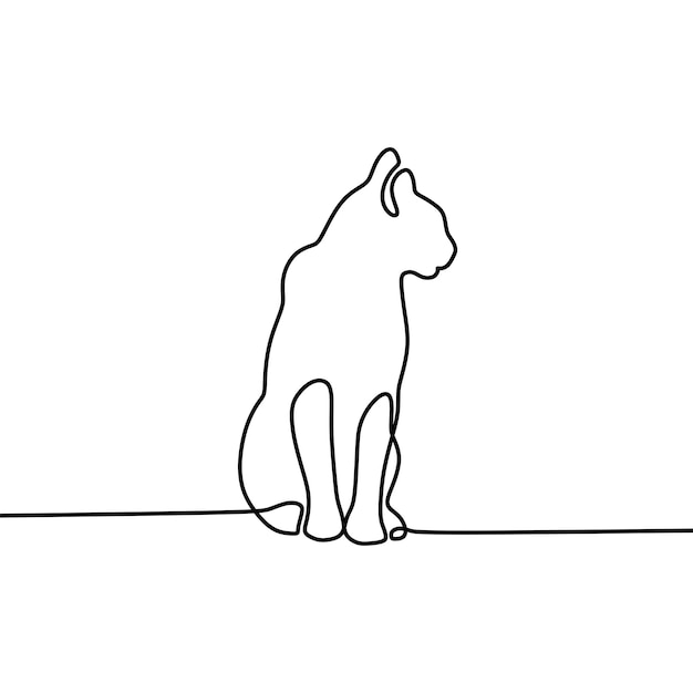 animal line art vector