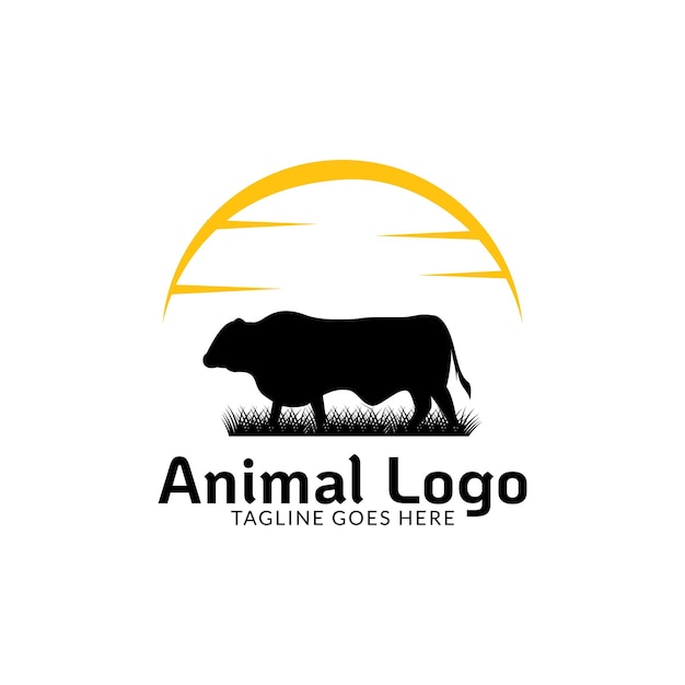 animal logo icon vector illustration