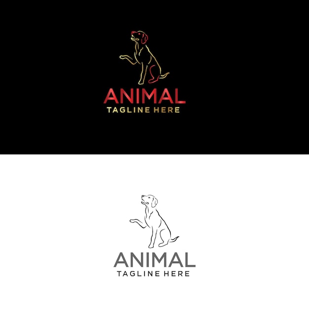 Animal logo with the title'animal logo '