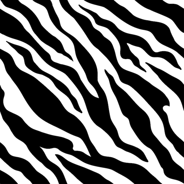 Vector animal zebra print