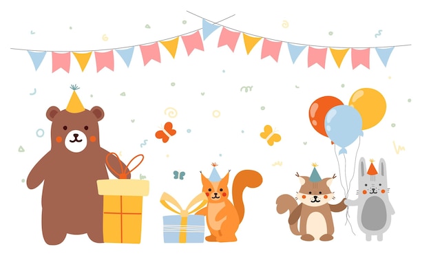 Animals birthday party