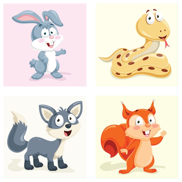 Animals Illustration Set