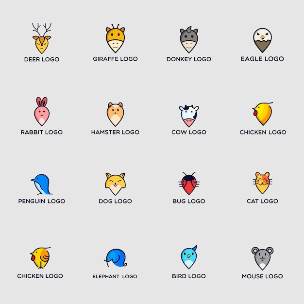 animals logo pack