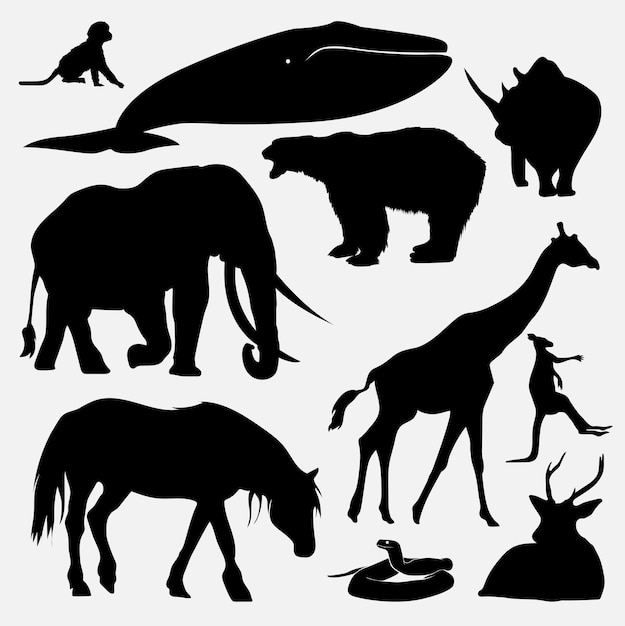 Animals vector png