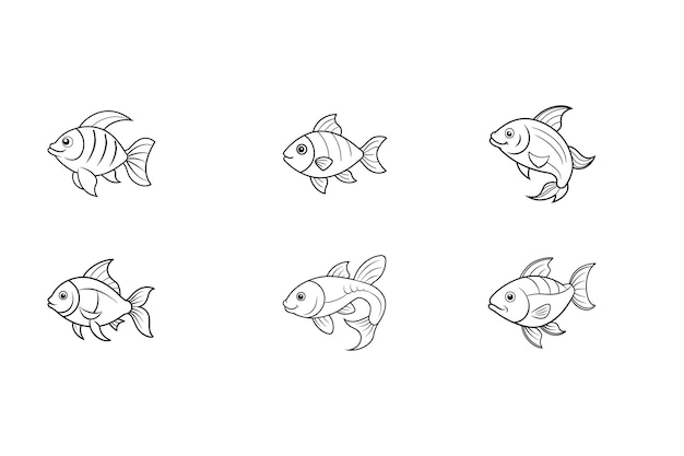 Anime Style Fish Illustration File