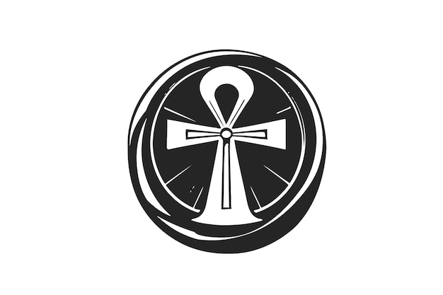 Ankh life symbol Egypt illustration