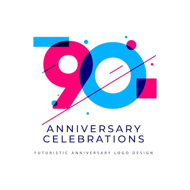 anniversary celebrations ccollections logo design concept