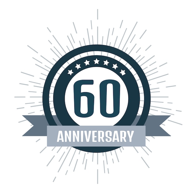  Anniversary logo 60th.