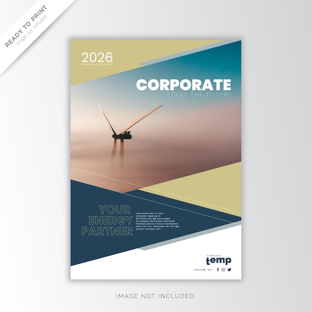 Annual Report Corporate, creative Design