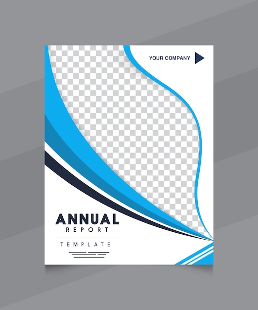 Annual Report Cover Banner Template