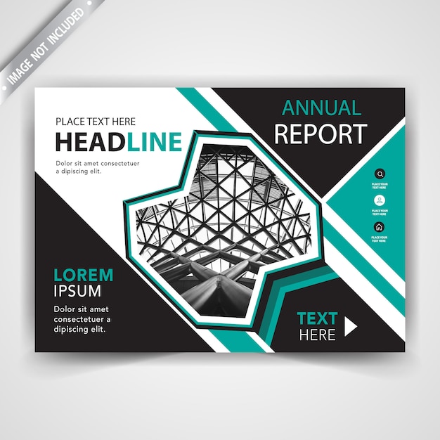 annual report leaflet