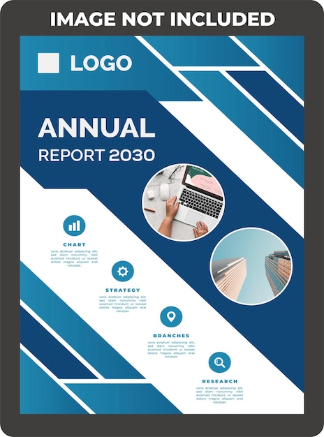 Annual Report Professional Flyer Desgin