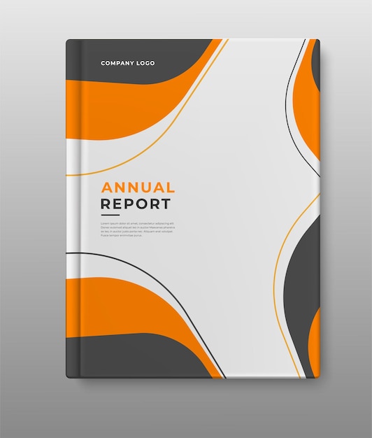 annual report template cover collection