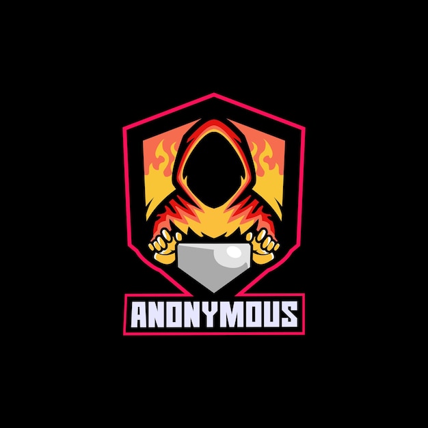 Anonymous Hacker gamer human spy online computer