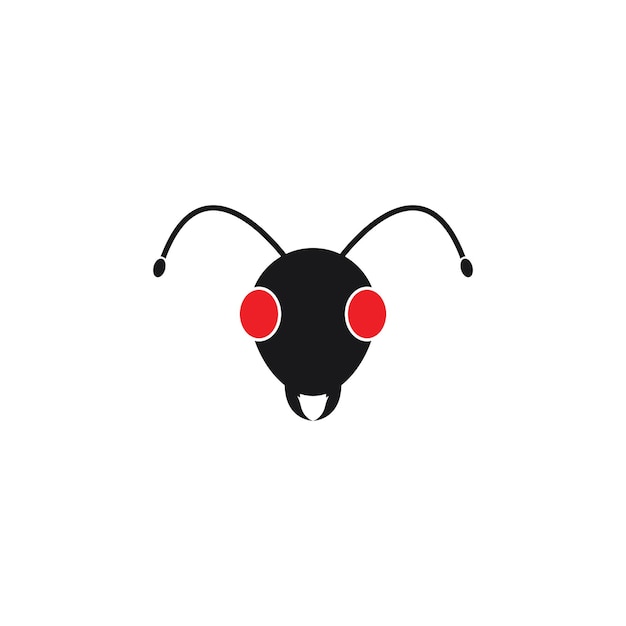 Ant Logo template vector illustration design