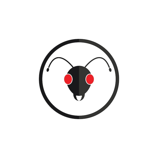 Ant Logo template vector illustration design